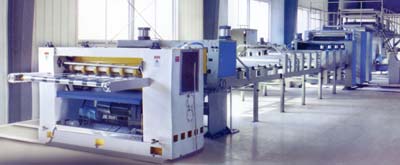 1200-2200硬纸板生产线